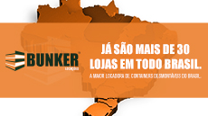 Com mais de 30 Lojas no Brasil a Bunker Locações é uma Franquia que deu certo!